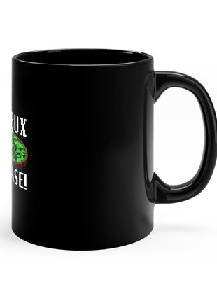 11oz Black Mug