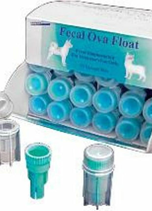 Vet Supply Fecal Ova Flotation Dispensing Box Kit 50 Count Vet Office Dog