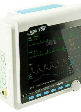 Veterinary Monitor VET Machine Animals Pets ICU Vital Signs Monitor 6 Parameters