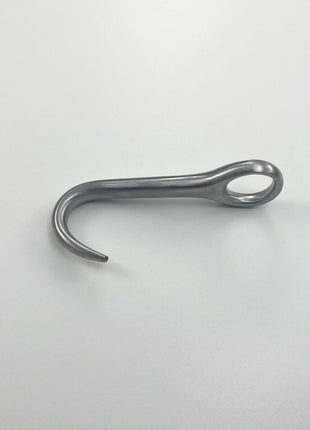 EYE HOOK COW CALF BLUNT and SHARP CALVING BIRTHING HOOK VET SUPPLIES OBSTETRIC